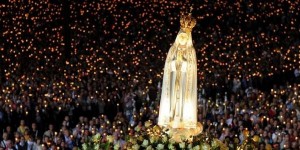A spiritual moment in Fatima